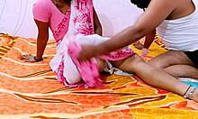 Indian Wife Shaves Pussy For Husband!