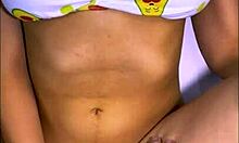 Sexy mother-in-law surprises stepdaughter with lingerie in guest room