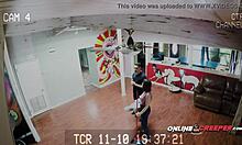 Teen deepthroats creepy Bruno's cock