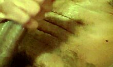 Vegas702Jojo Receives Intense Handjob and Cumshot on Big Black Cock While Girlfriend Away