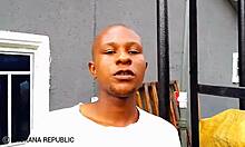 Woman inserts cucumber into her pussy at home for homemade pleasure