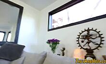 Newbie Teen 18+ Fingered and Sucked Off!