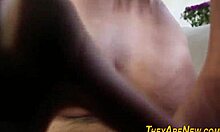 Newbie Teen 18+ Fingered and Sucked Off!