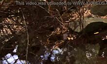 Nina Rivera Sucks Don's Monster Cock by the Riverside in Casual Encounter