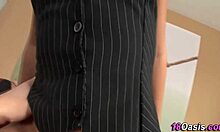 watch this natural teen get railed in pov