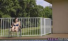 petite teen tits jizzed 😏