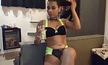 Wife deepthroats monster cock