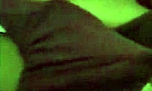 Big cock slides easily into wet pussy! Horny babe moans loudly!