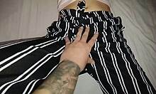 Latina Teen Seduces With Big Tits, Teasing Pussy Without Touching