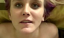 jenn experiences cum all over her boobs