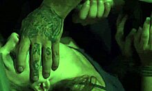 honey jojo gets her belly punished 😈