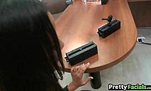 Skinny teen suzanne kelly gets facial cumshot