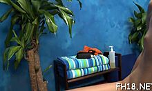 Massage tube demonstration with essential techniques