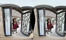 Nia Nacci wanks big black cock in POV