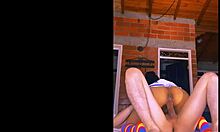 stepsister does yoga when stepbrother shows up unexpectedly