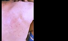 Friend's stepmother moans louder during clitoral licking, writhing in pleasure.