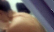 wife gets horny in shower and makes video for pussy lickers