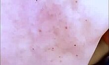 Friend's stepmother moans louder during clitoral licking, writhing in pleasure.