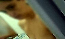 wife gets horny in shower and makes video for pussy lickers