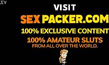 Giving A Rough Facial Cum Shower To This Whore Out In The Woods