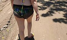 Paty Bum Bum And Girlfriend On Beach Vacation