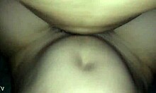 teen girlfriend riding hard in intense anal sex