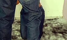 Wife Bent Over With Anal Plug During Hardcore Doggy Fucking