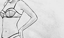 Petite Teen Model Ariel Poses Outdoors Showing Her Perfect Ass