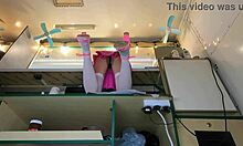 Boss Fixes Alice's Panties For Better Pussy View