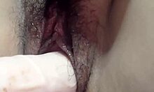 Wow, playing with dildo in anal assfucking session!