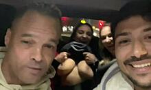 i got wild in uber with richh des, aria six, hailey rose, max fills