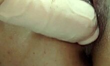 Wow, playing with dildo in anal assfucking session!