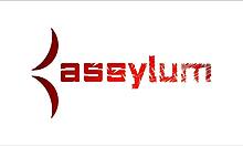 Teen ass drilled hard while rimming and bound