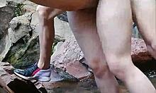 Ex's Friend Gets Blowjob Outdoors