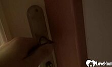 my tattooed brunette girlfriend looks so hot in the shower