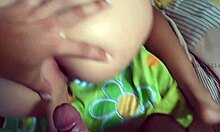 Intense anal pounding on peruvian teen's tight ass