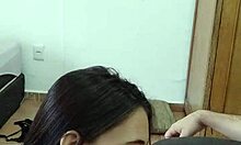 delicious sucking leads to tasty release in mouth