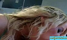 Reality blowjob from sexy blonde?