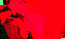 Crystal Rush Sucks Teddy Tarantino's Cock in POV Backstage Cumshot