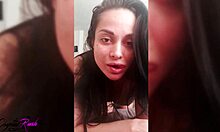 Busty Babe Fingers Tight Pussy to Climax