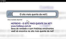 Young stud with huge cock intensely fucks his friend's big ass