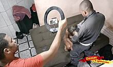 Isso que acontece por tras das cameras bastidores de gravacao