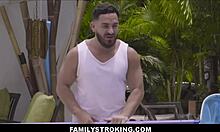 Alessia and Nikki Threesome with Pool Guy 😈