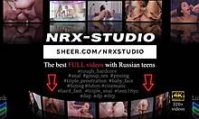 Redhead Teen Chooses Between Toys