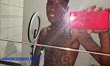 I Slowly Entered The Big Pussy To Avoid Hurting Her In The Shower Anal Scene