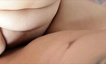 Amateur deepthroat and creampie session