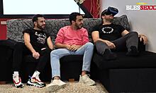 Friends Enjoy Bareback Fun With Magic Javi Douglas Smith Marcus Rush