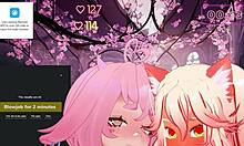 El Xox And Mizzpeachy Lick Pussies And Cum On Stream.