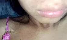 wow, sliding big cock into my tight 18+ pussy slowly