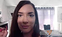 German teen Sublisa enjoys fucking old dicks on Wolfwagner.com